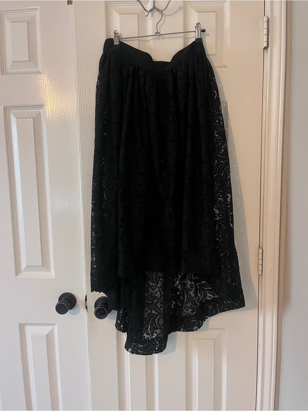 Pinup Couture High-low Lace Skirt - Picture 2 of 5